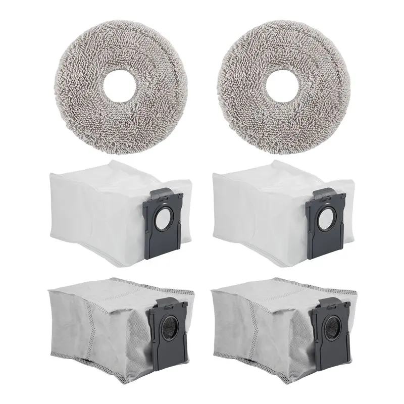 Efficient-For Dreame L40 Ultra/X40 Ultra Robot Vacuum Cleaner Dust Bag And Mop Consumables Sweeping Machine Consumables