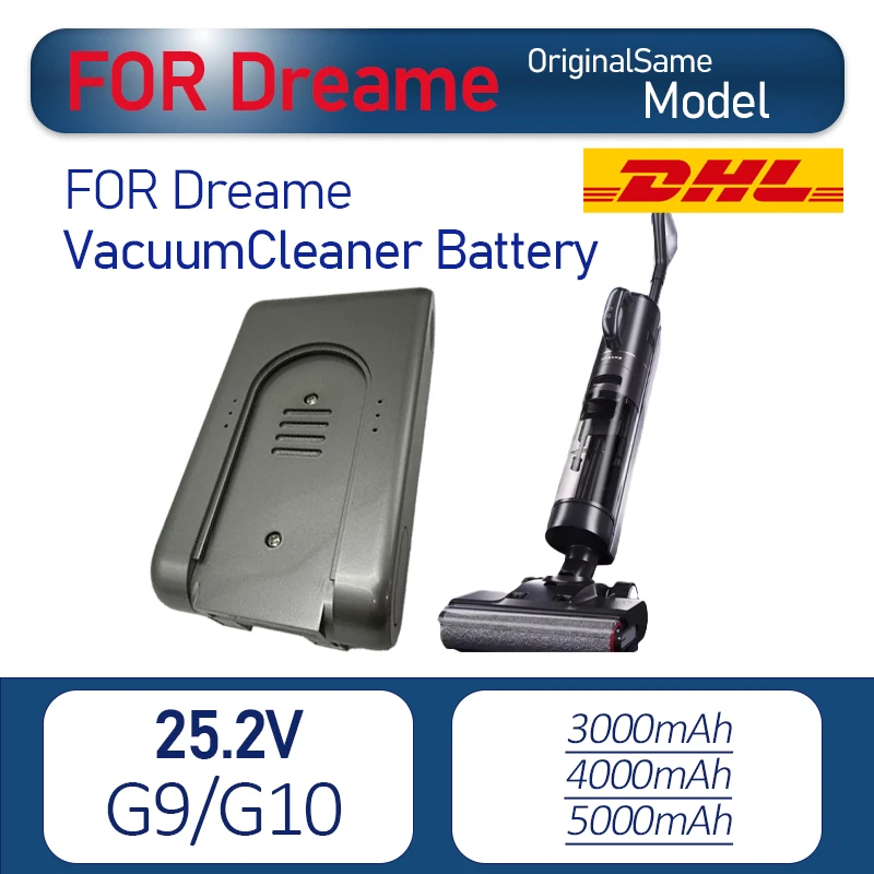 

VTET 18650 power lithium battery compatible with DreameG9G10 25.2V upgraded protection board, suitable for Dreame vacuum cleaner