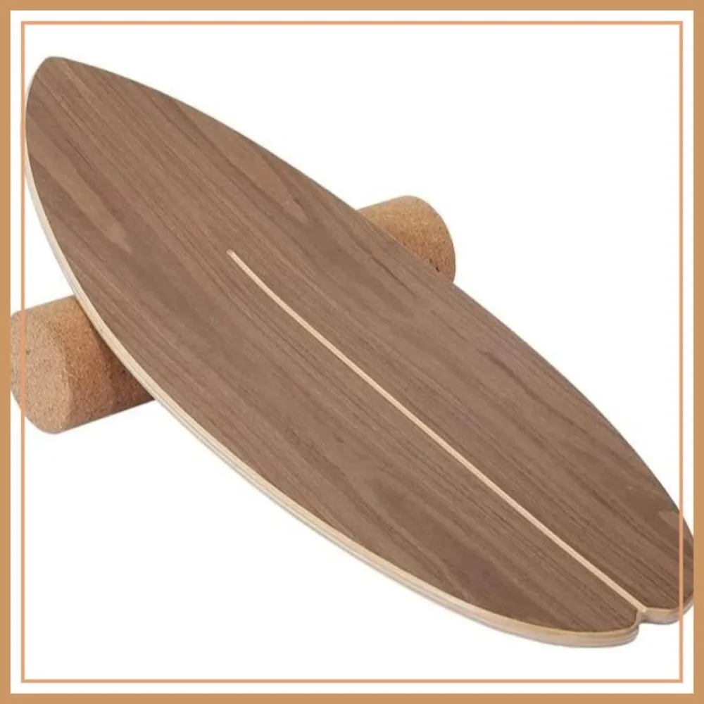 

Balance Board Indoor Surfboard for Home Fitness, Athletic Training & Core Strength