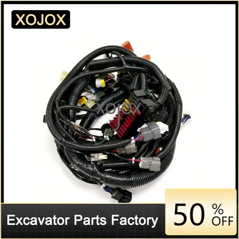 XOJOX For Komatsu PC228US-3 Excavator Cab Internal Wiring Harness Original Factory Wiring Harness High Quality Accessories