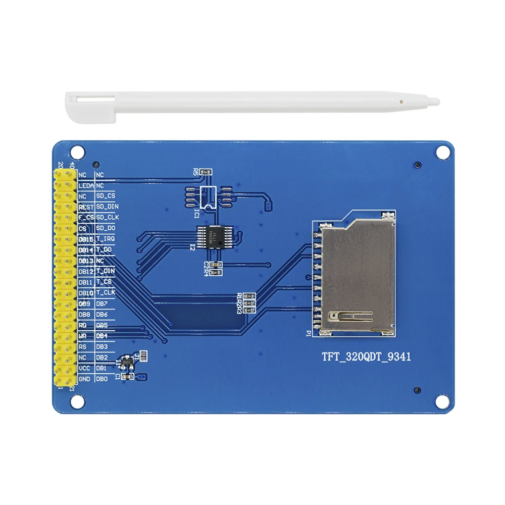3,2 Zoll 240x320 Touch-Panel TFT LCD-Displaymodul mit Stylus-Stift ILI9341-Treiber für Arduino Raspberry Pi – Detail 6