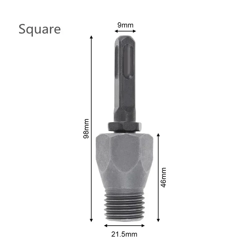 Imagem -04 - Sds Plus Adaptador de Mandril para Martelo Elétrico M22 Diamante Núcleo Broca Biela Sds Arbor Diamante Núcleo Seco Molhado Broca