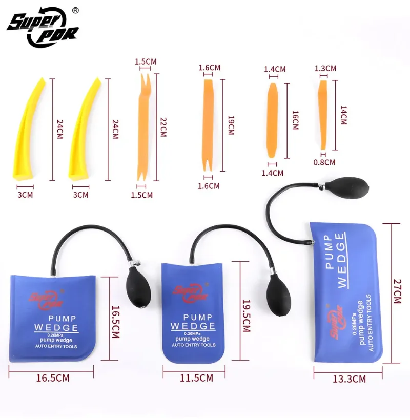 

Air Pump Wedges Inflatable Airbag For Door Windows Car Powerful Installation Alignment Repair Tool Door Window Installation