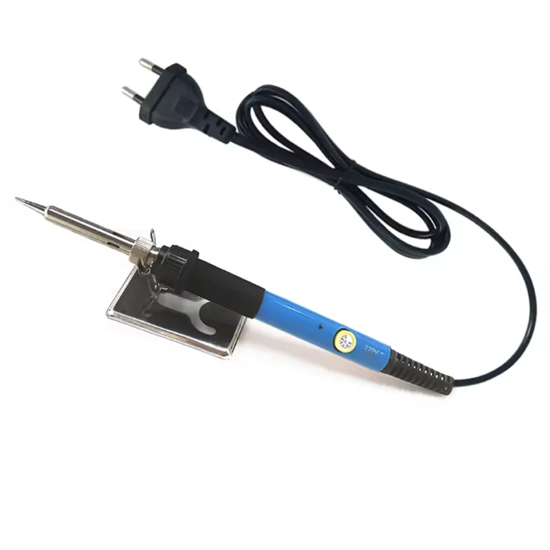 60 واط المحمولة سبيكة لحام كهربائي لحام الحديد درجة الحرارة قابل للتعديل 220 فولت 110 فولت لحام محطة إعادة العمل أطراف لحام