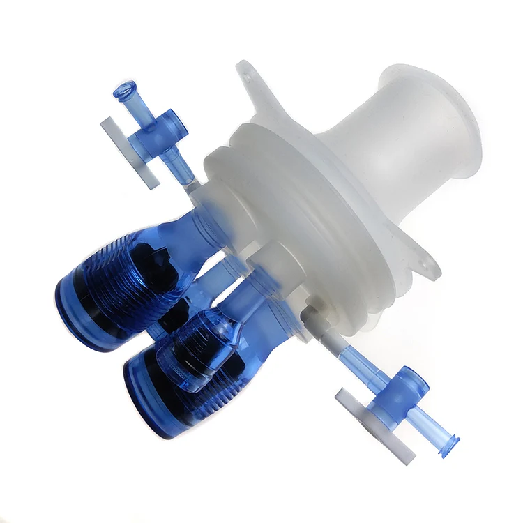 Scarless Surgery Disposable Single Port Multi Channel Trocar for Transanal Access Platforms