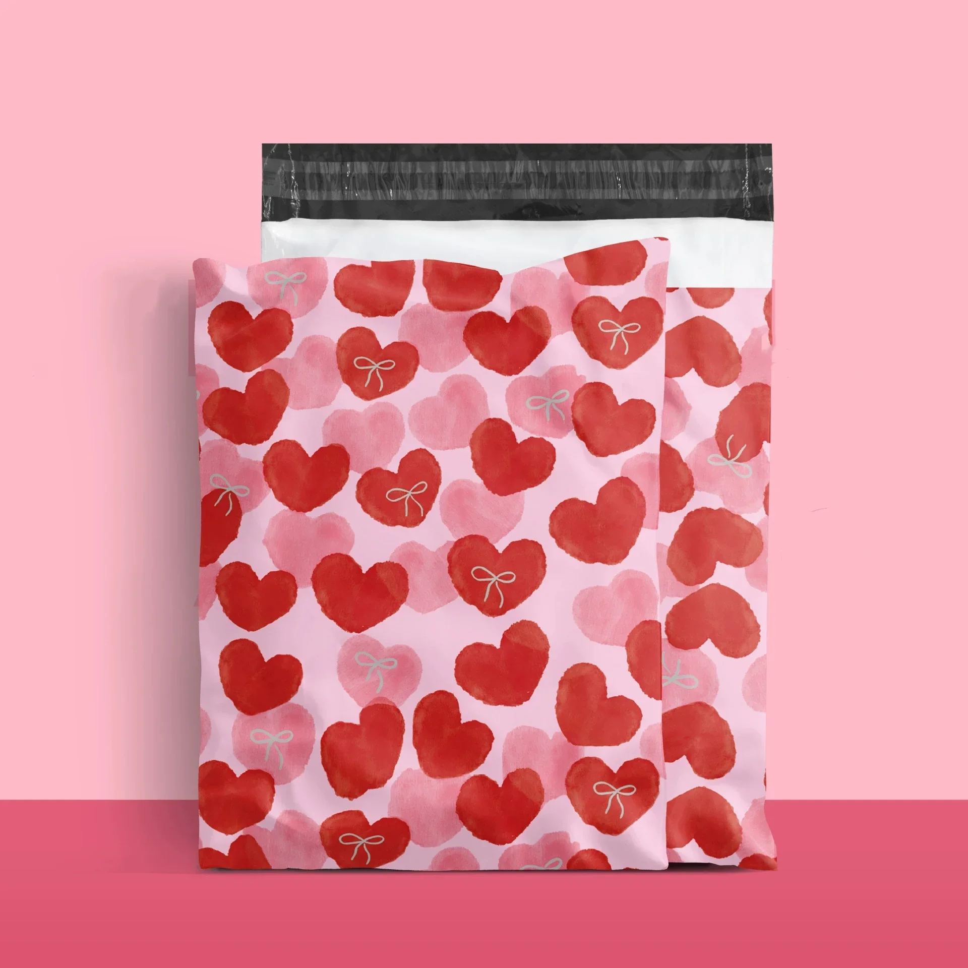100PCS 9.8x13in Poly Mailer Adhesive Envelope Bag DIY Women Girl's Gifts Wedding Anniversary Plastic Mailing Packaging Pouches