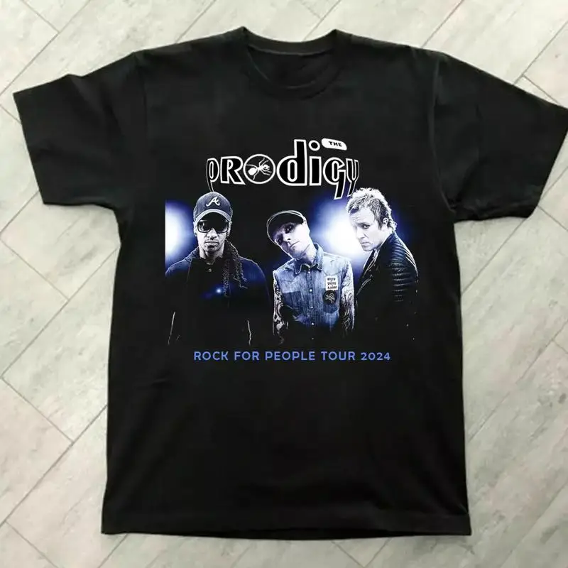 

Футболка унисекс The Prodigy Band Rock for People Tour 2024, хлопковая, в полный размер