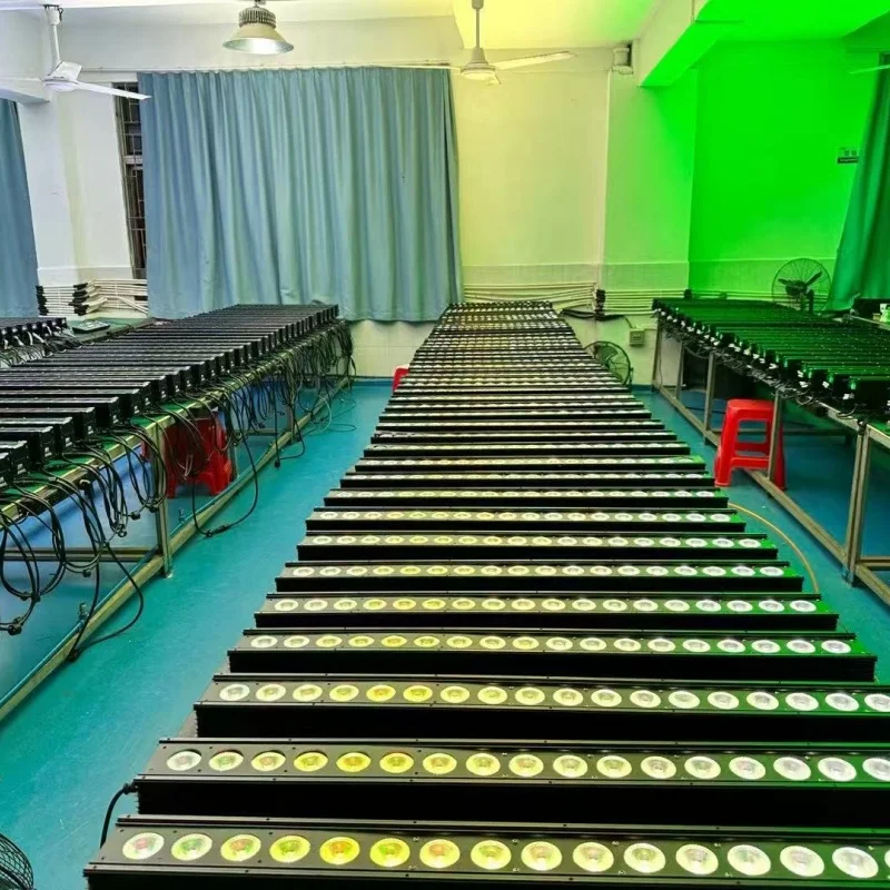

8 pieces indoor led light rgbw wall washer Bar Led 18x10w 4in1 rgbw dmx led wall wash Light