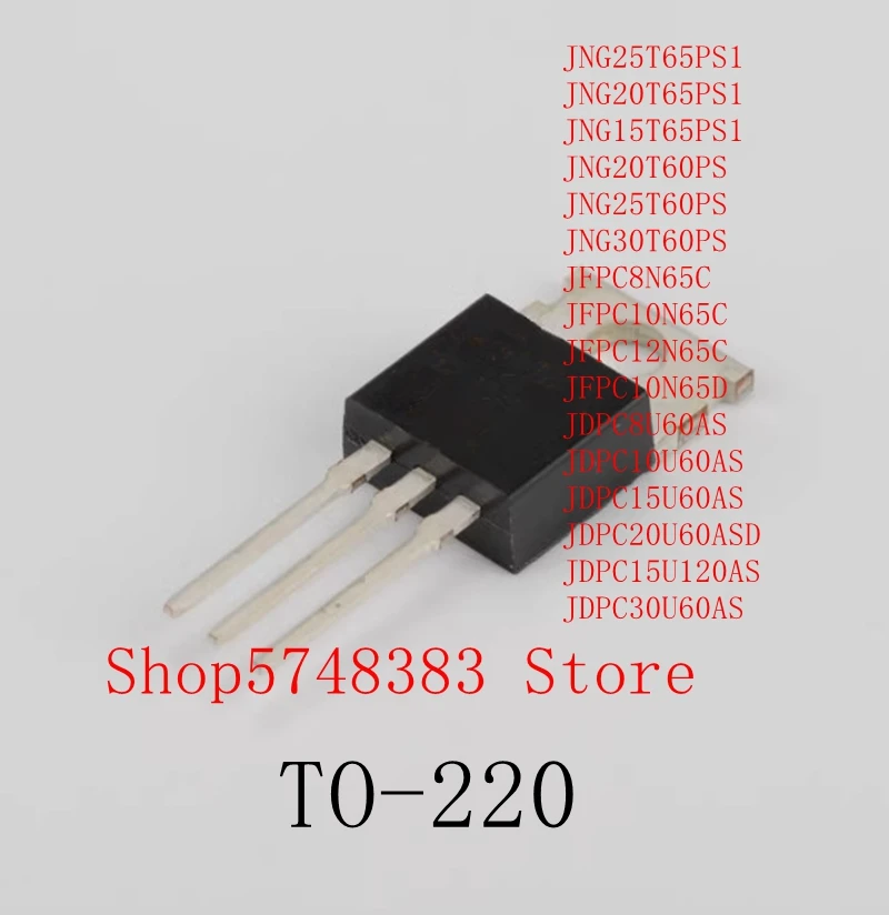 

10 шт. JNG25T65PS1 JNG20T65PS1 JNG15T65PS1 JNG20T60PS JNG25T60PS JNG30T60PS JFPC8N65C JFPC10N65C JFPC12N65C JFPC10N65D TO-220