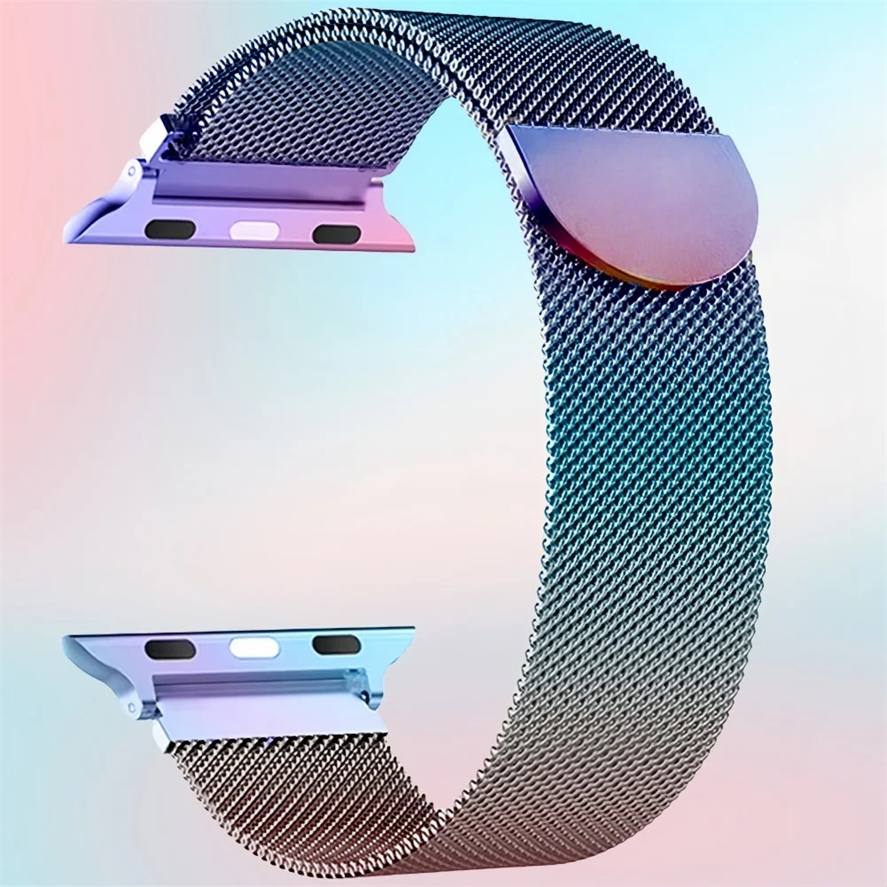 Milanese-Armband für Apple Watch Ultra 2 3 49 46mm 42mm 44 40 45mm 41mm 38mm Armband für iWatch Series 11 10 9 3 6 5 SE 7 8