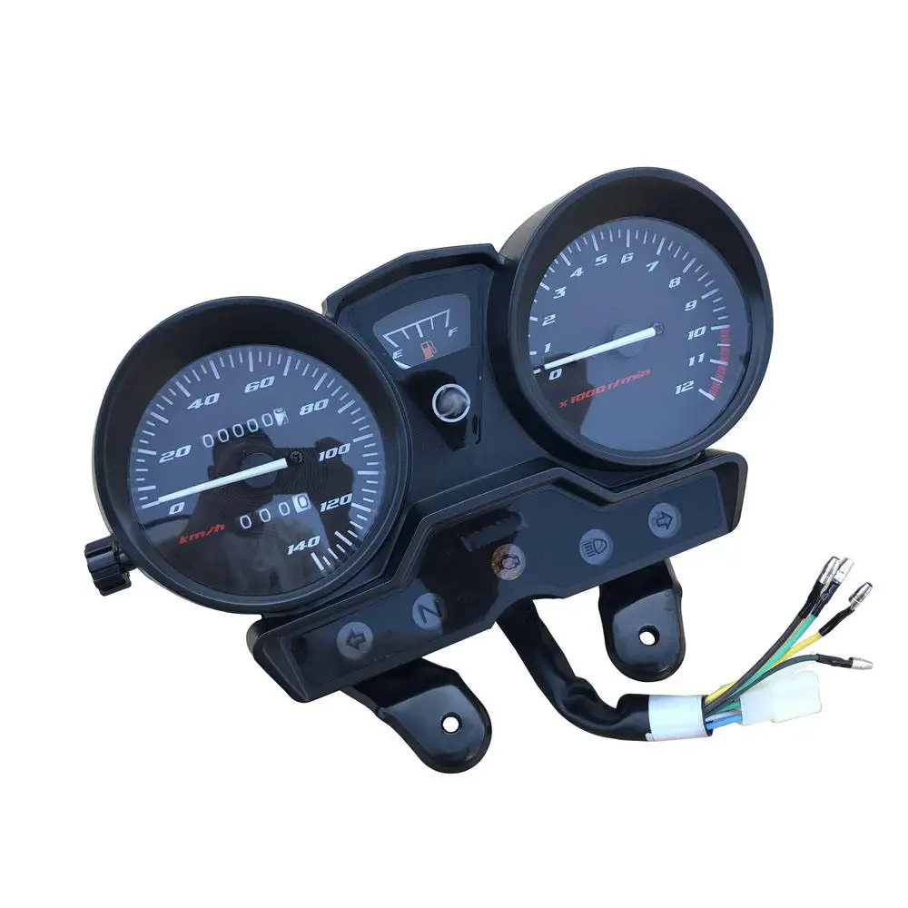 Motorcycle Tachometer for YAMAHA YBR125 Speedometer Meter Gauge Moto Tacho Instrument Clock No Gear Monitor