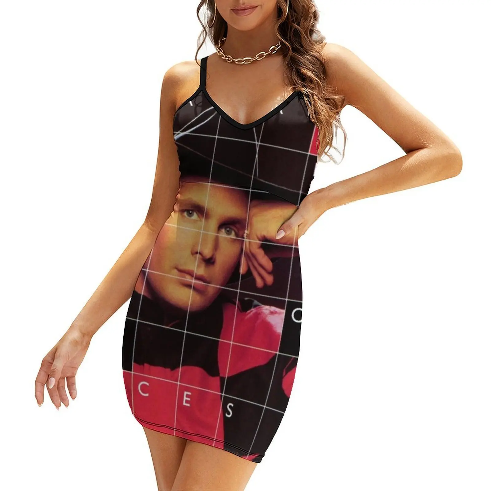 

Garth Brooks In pieces Sling Dress women clothes Woman clothing summer woman dress 2025 luxury dresses
