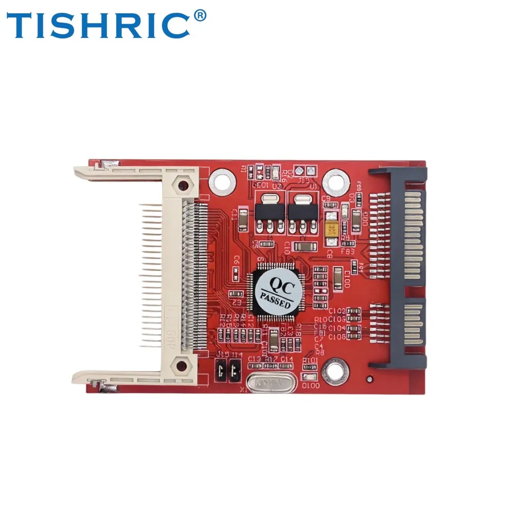 TISHRIC 2.5inch CF to 22Pin SATA Adapter Card Compact Flash to SATA Converter Laptop PC Supports I to 5th Generation CF over 2G