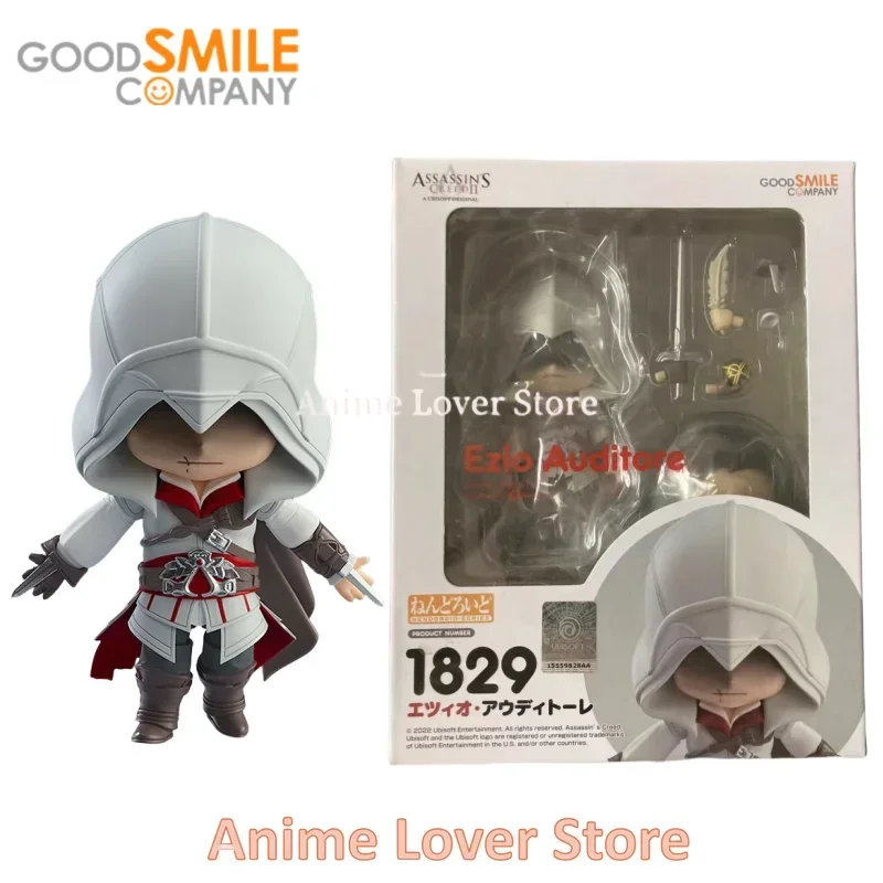 Good Smile Original GSC Nendoroid 1829 Assassin's Creed II Ezio Auditore Anime Action Figure Toys For Kids Gifts