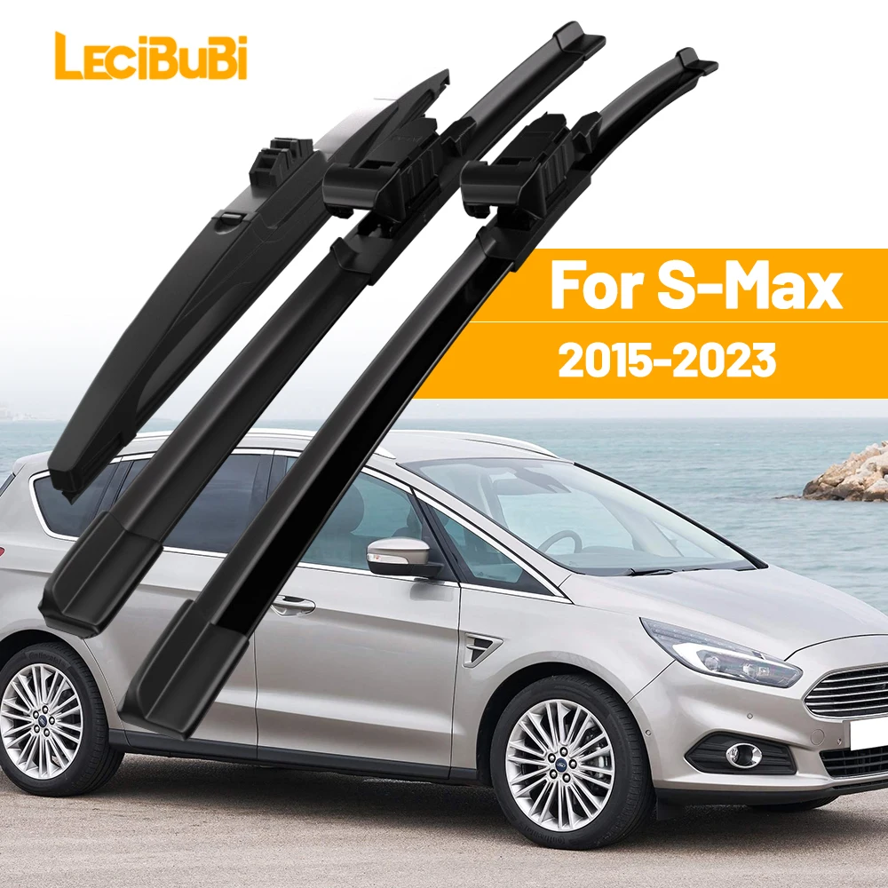 Für Ford S-Max 2015-2023 1set Vorne und Hinten Scheibenwischerblätter Scheibenwischer 2016 2017 2018 2019 2020 2021 2022