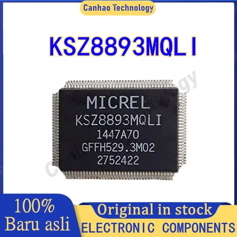 

KSZ8893MQLI [IC MANAGED SWITCH 10/100 128PQFP] Ethernet controller chip in stock