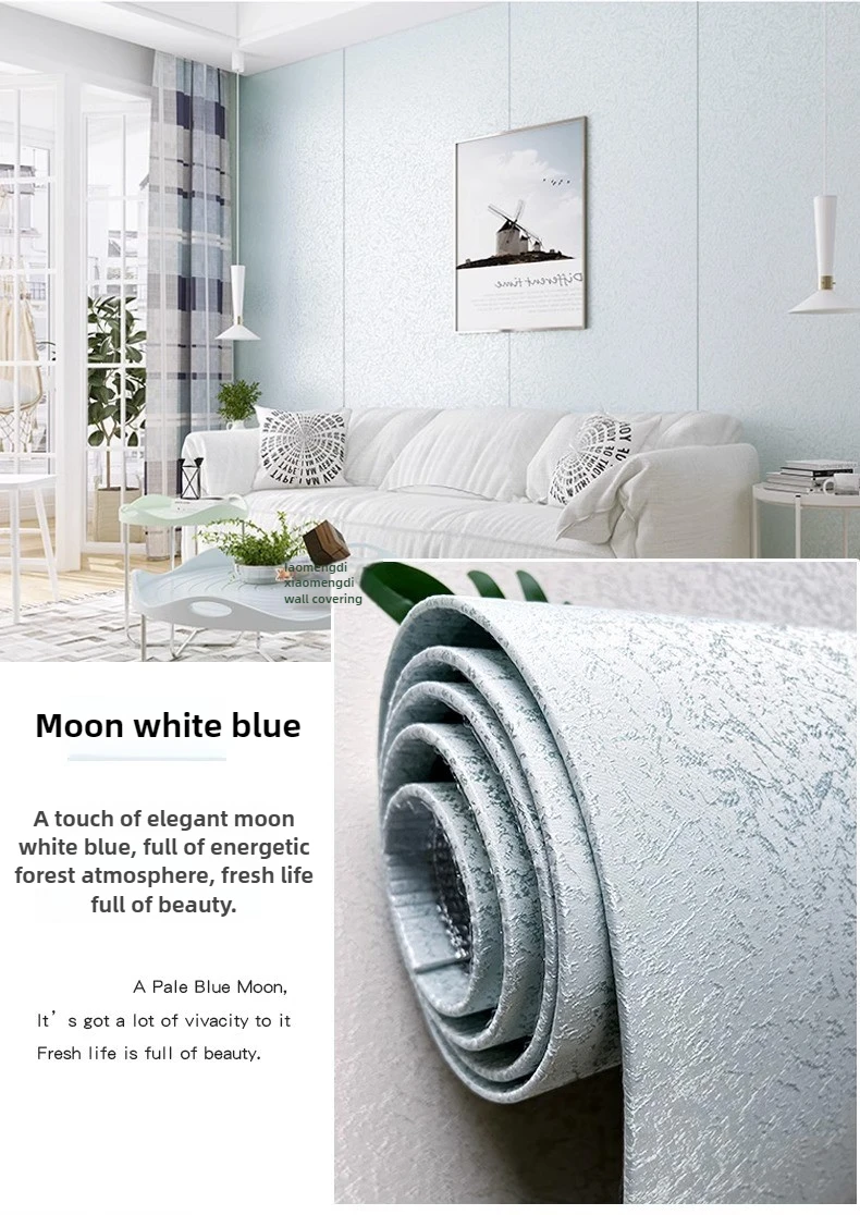 

65cm x 2.8m Self-Adhesive Diatomaceous Wall Covering for Background Wall Bathroom, Thickened Waterproof Anti-Humidity