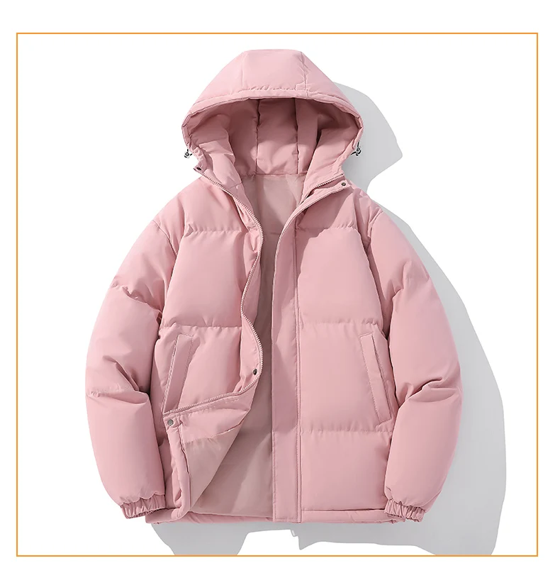 Winterjas Mannen Outdoor Capuchon Effen Dikke Heren Winter Mannelijke Jas Windjack Oversized Warme Heren Donsjassen Overjas