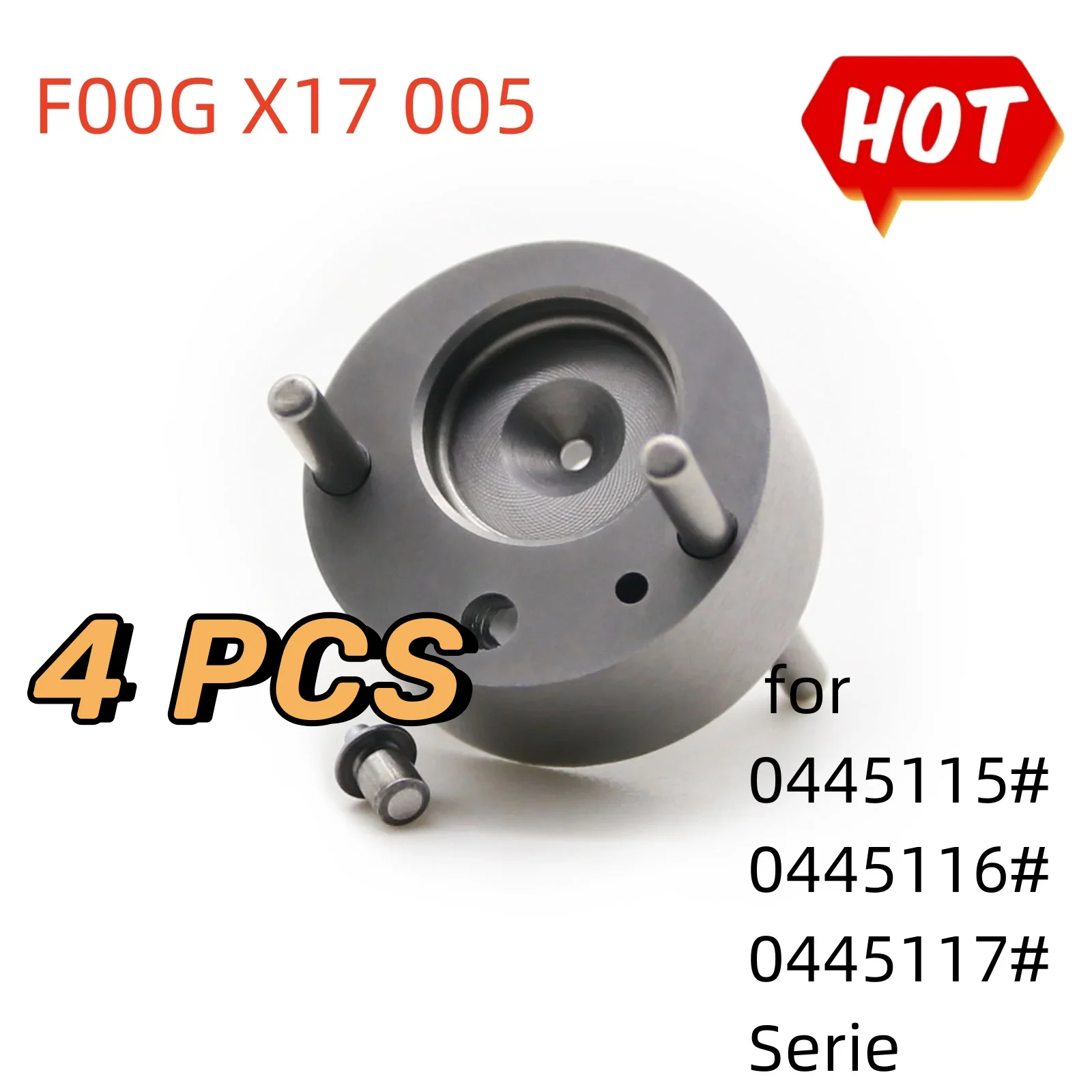 

4PCS New Piezo Valve F00GX17005 Piezo Control Valve F00G X17 005 for 0445115# 0445116# 0445117# Series