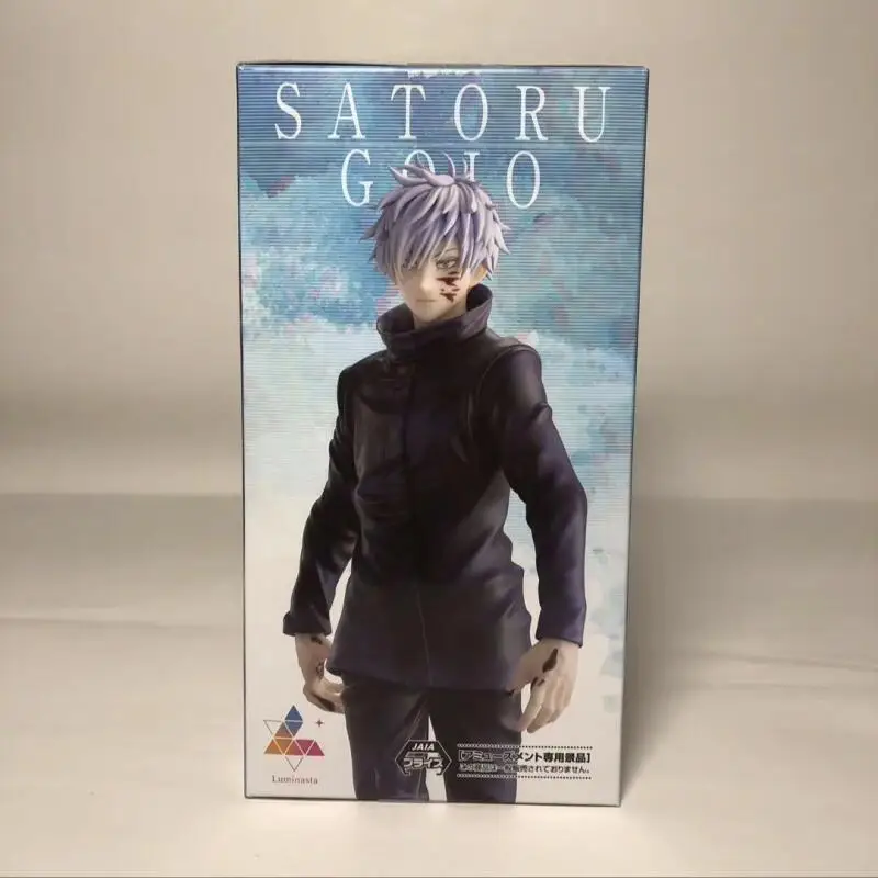 Echte Originele Sega Jujutsukaisen Luminasta Satoru Gojo In Voorraad Desktop Ornament Anime Figuur Model Collector Beeldje Speelgoed
