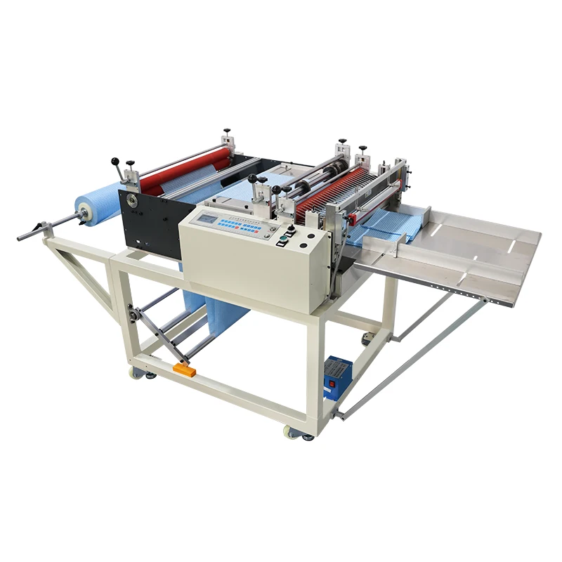 New Design Fully Automatic Unwinding Vertical and Horizontal Cutting Machine Width 500mm