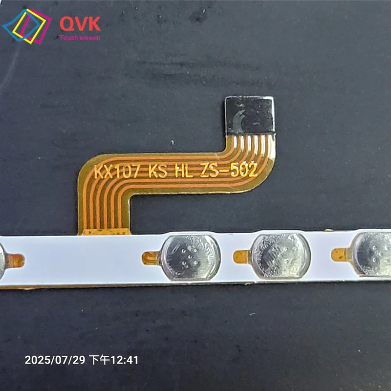 For KX107 KS HL ZS-502 6PIN 37MM Tablet spare parts Switch on off Power Volume button Cable Flex