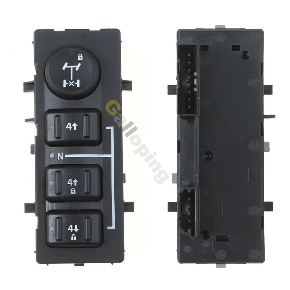 4WD 4x4 Wheel Transfer Case Select Dash Switch Knob Button For Hummer H2 6.0L V8 Gas 2003 2004 2005 2006 2007 Car Parts 19259310