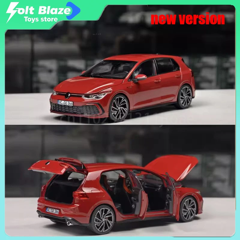 

NOREV 1/18 Volkswagen Golf 8 GTI VW GOLF 2020 Red DieCast Car Model Static Alloy Cars Simulation Display Model Boy Toy Gifts