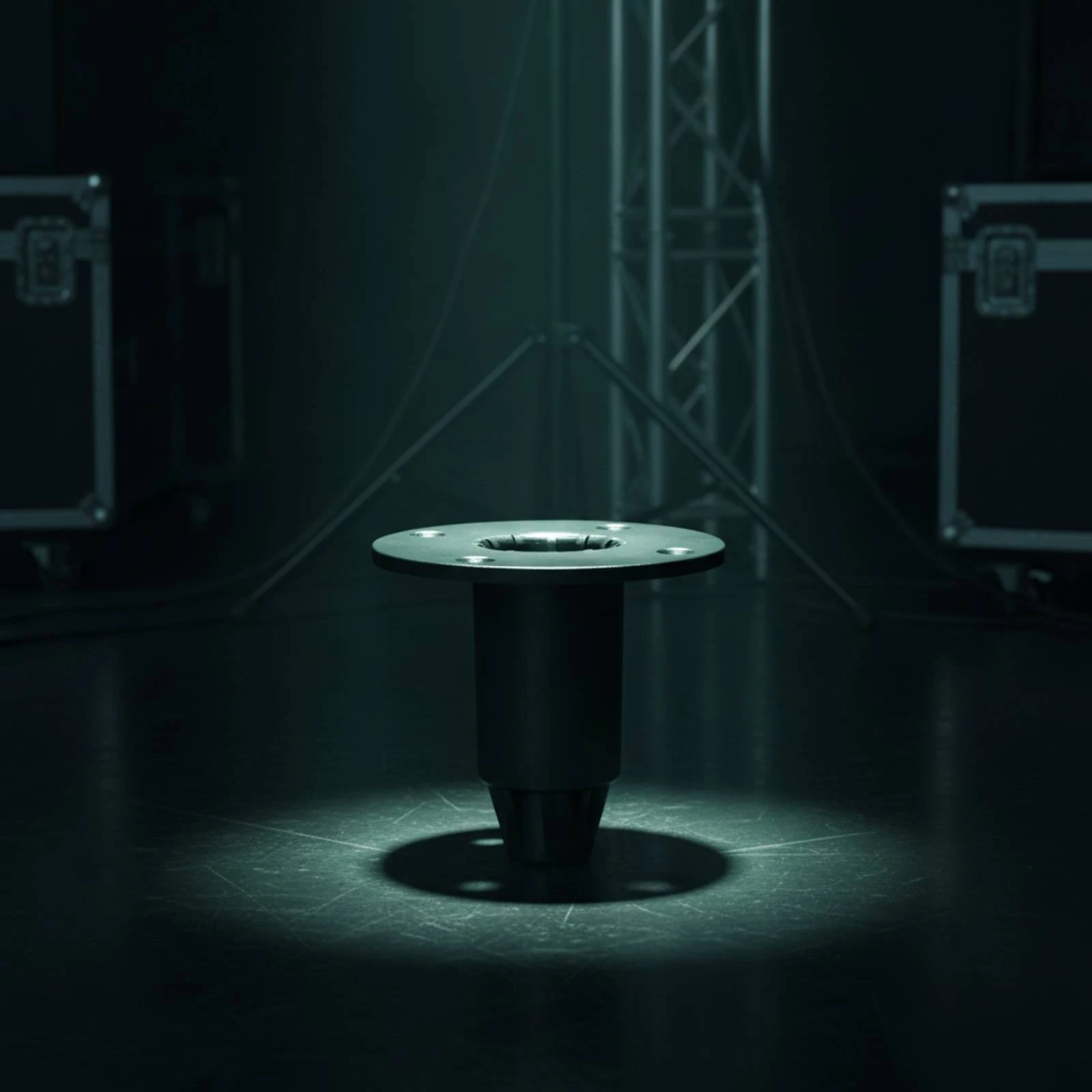 Speaker Base Bracket Aluminum Alloy Speaker Flange Mount Metal Long-Lasting for Audio Technicians