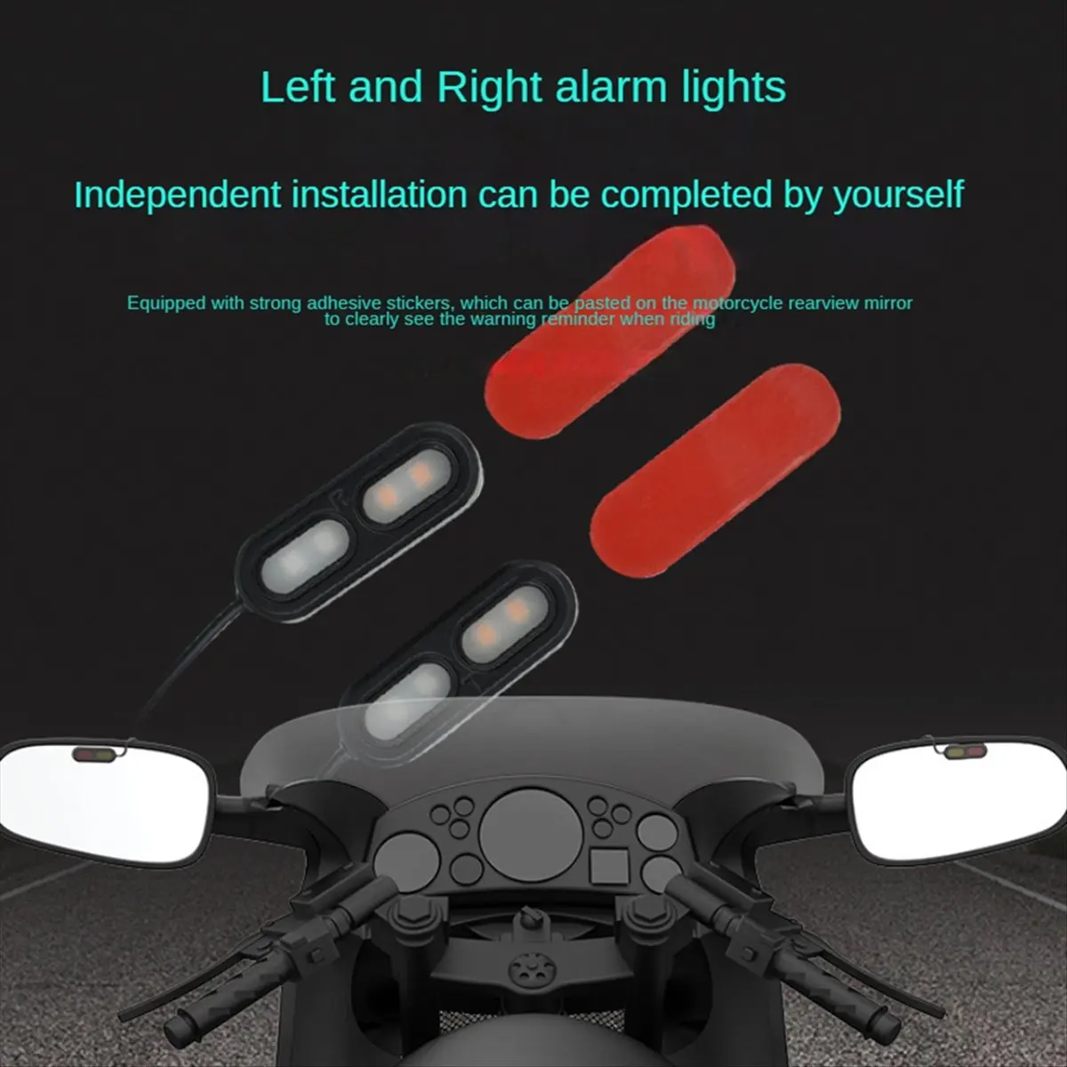 Motorcycle Blind Spot Radar Detection System Millimeter Wave Sensor New Arrivals