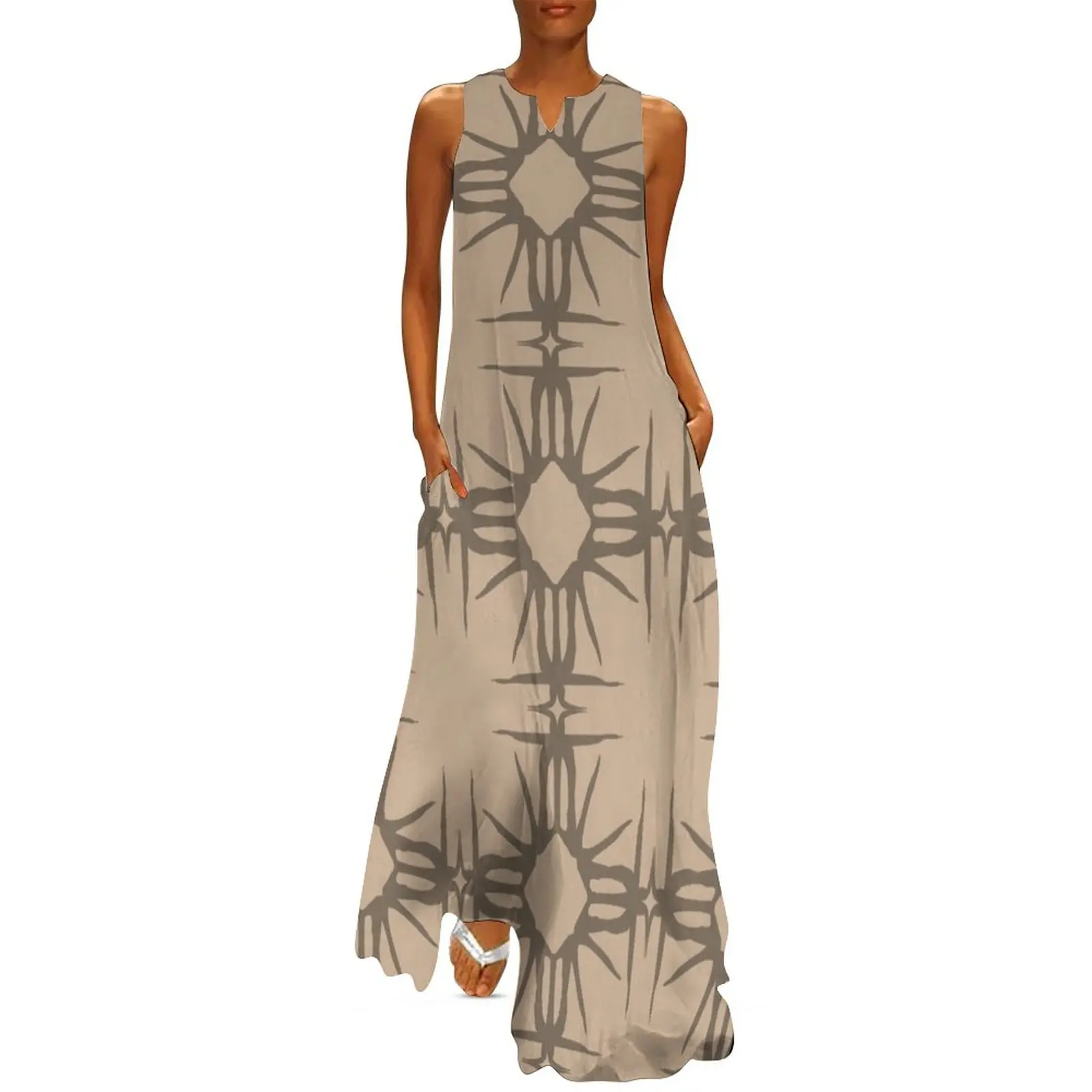 

Desert Flower Long Dress Women"s summer long dress Woman fashion