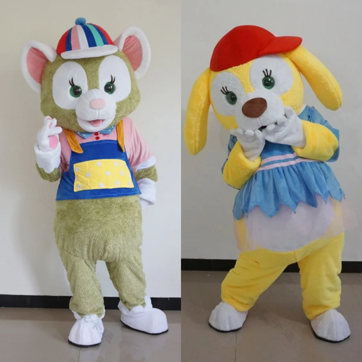 

Disney Miniso Lina Belle Cartoon Mascot Walking Doll Costume Christmas Party Dress Character Carnival Advertising Birthday Party