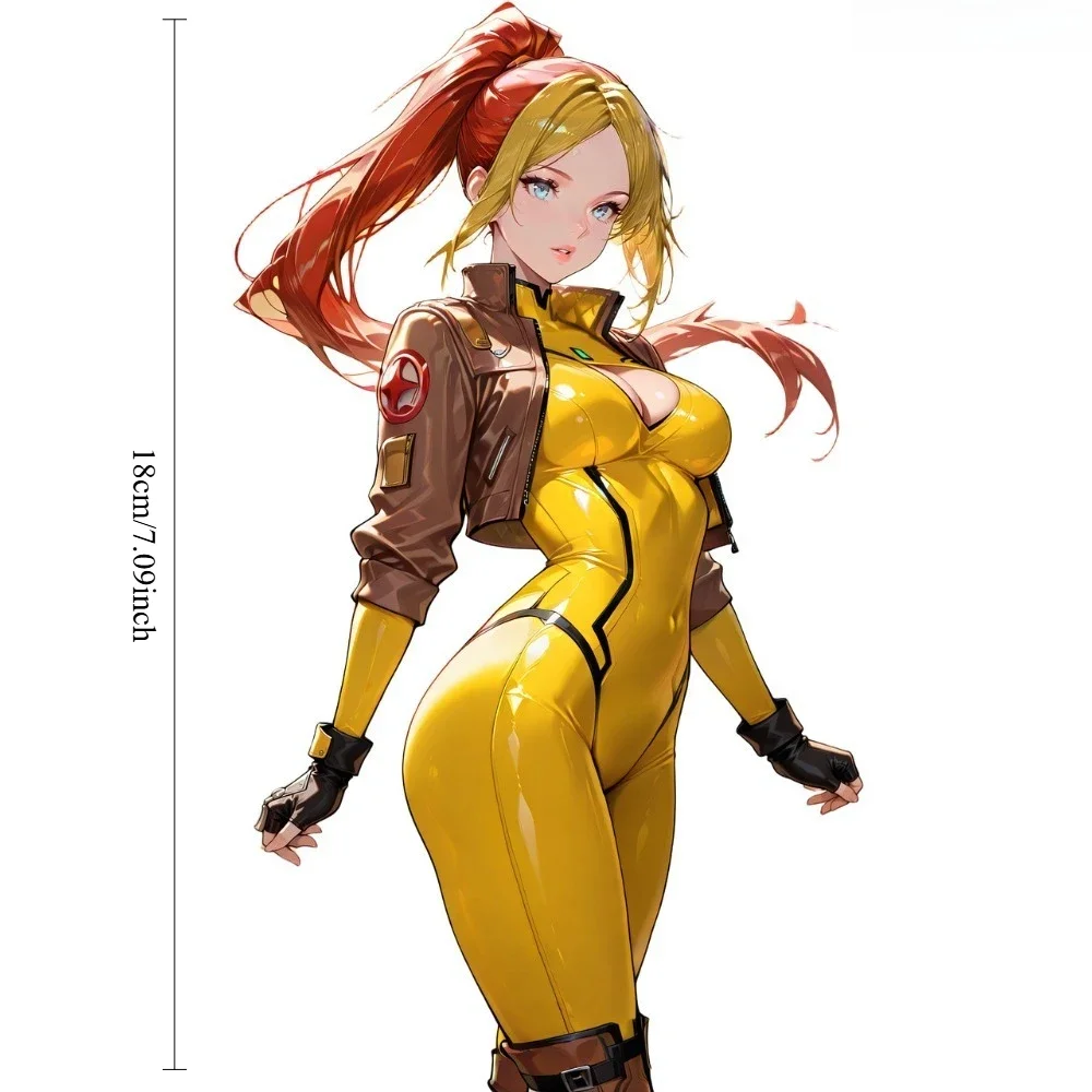 Waterproof 18cm Alena Anime Girl Vinyl Decal Scratch Resistant Sticker for Car Motorcycle Helmet Laptop Window