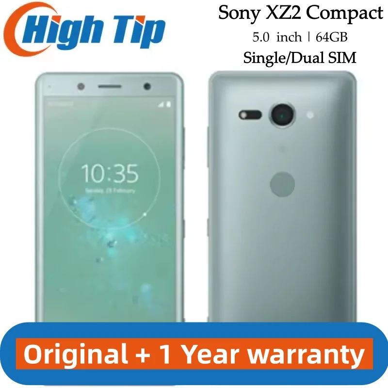 Original Unlocked Sony Xperia XZ2 Compact S0-05K H8314 H8324