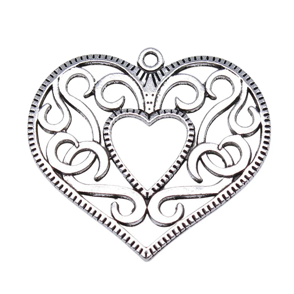 Pendant Thanksgiving Day Charms Pendant Bag Charms For Handbags Gothic Style Peach Heart