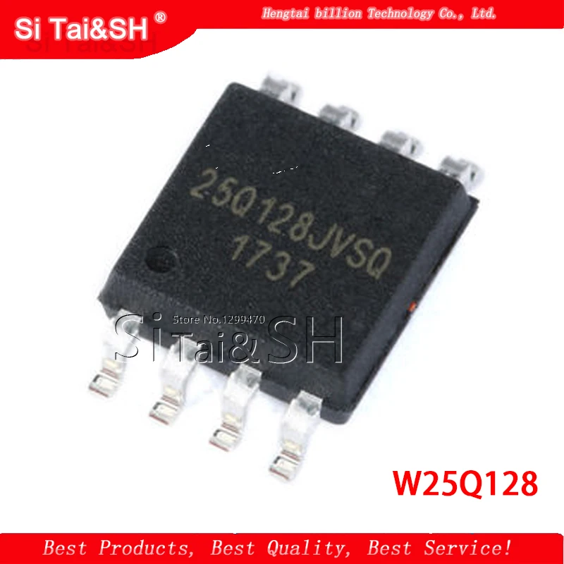 5pcs/lot W25Q128 W25Q128BVFIG W25Q128BVFG