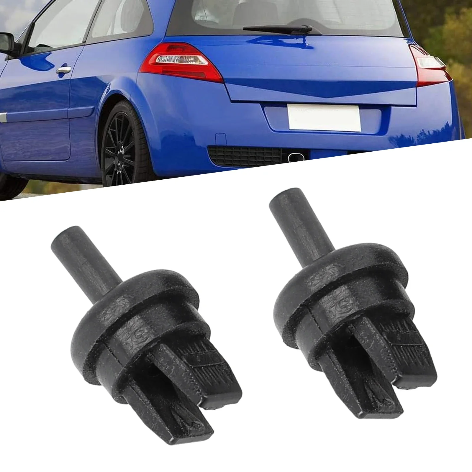 2x Car Parcel Shelf String Hanger Clips 7705099001 1606854680 For Clio For Megane For Scenic For Laguna Mk1 Mk2 MK3 MK4 For R21