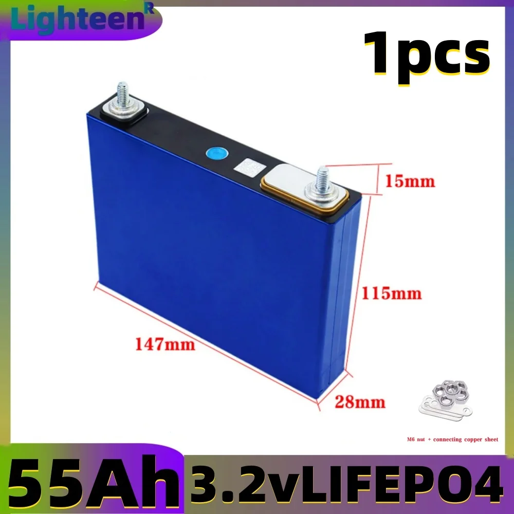 

DIY3.2V 55Ah LiFePO4 battery Lithium iron phosphate 4s 12V 24V 3C motorcycle motor power battery modification