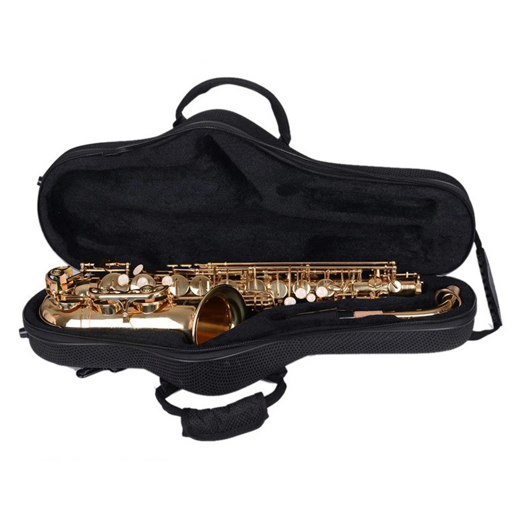 Durable Oxford Fabric Alto Saxophone Handheld Bag Organiser Waterproof Wear-resistant Saxophone Carrying Case