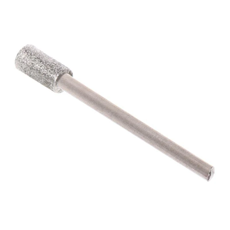 

Y1AD 5PCS Diamond Coated Cylindrical Burr Grindhead for Grinding/ Polishing.