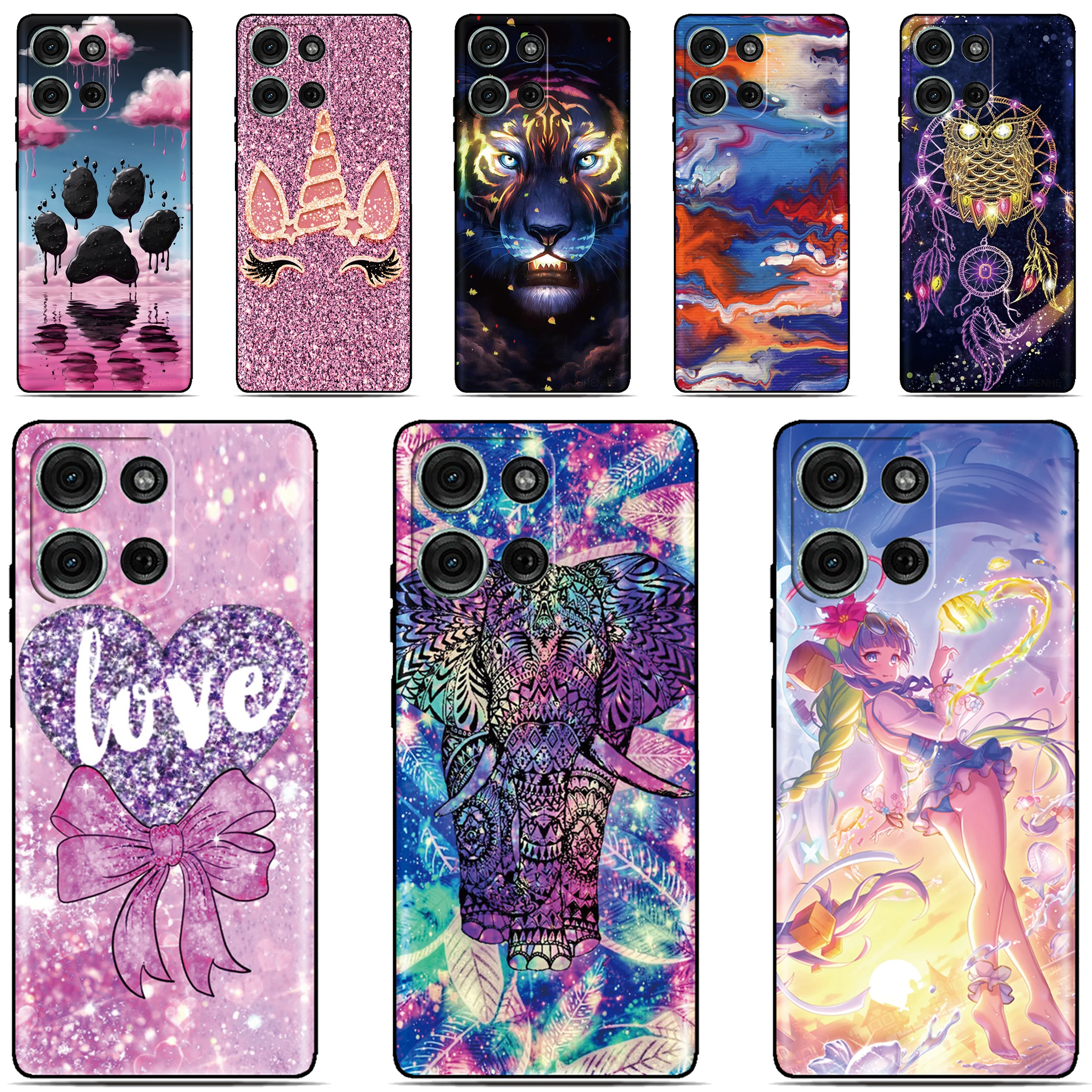 Colorful Picture Phone Case For Ulefone Note 20 19 18 Ultra 10 12 13 14 15 16 17 Pro 13P 12P 11P 10P Silicone Soft Back Cover