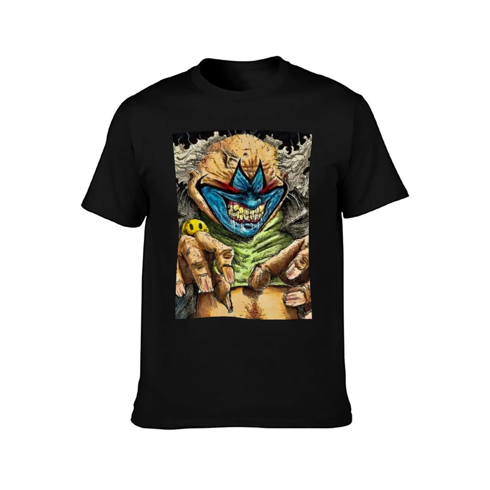 The Violator (Spawn) T-Shirt, Summer Casual Cotton Tee, Oversized Streetwear Tops, Vintage Graphic Print, Loose Fit Short Sleeve