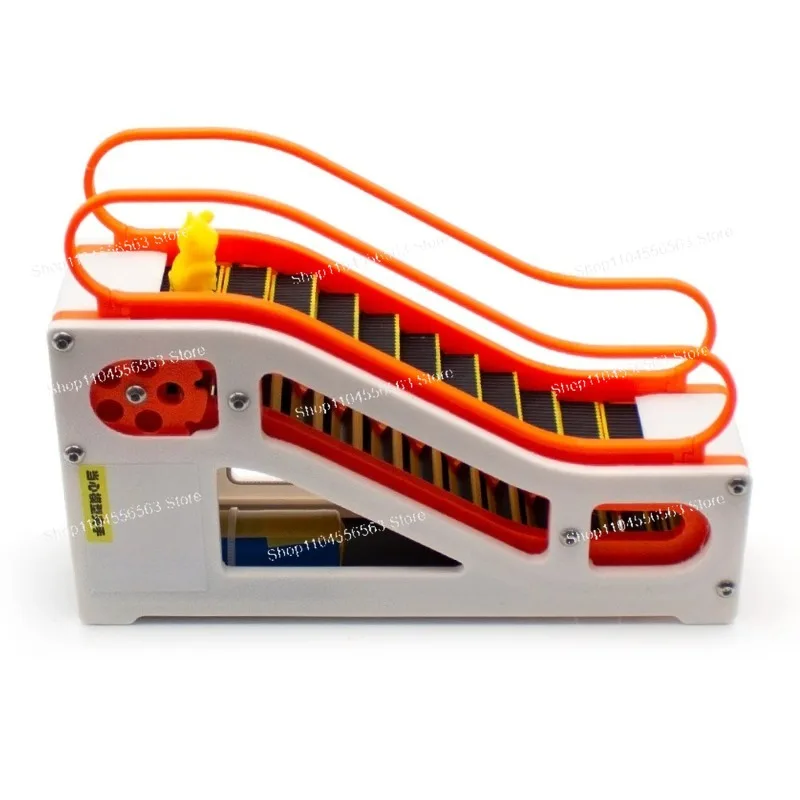Mini Cordless Electric Escalator Model - 3D Printing DIY STEM Science Experiment Kit for Kids