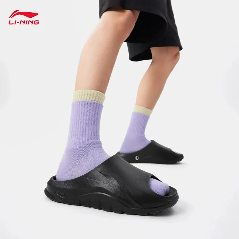 

LI-NING E-SPORTS CLAP Тапочки унисекс Стильные легкие удобные сандалии с подкладкой AGAV003