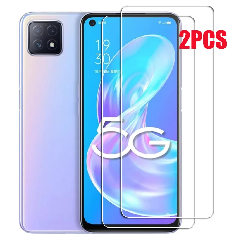 For OPPO A72 A73 5G Tempered Glass Protective ON PDYM20 CPH2161 6.5INCH Screen Protector Phone Cover  Film