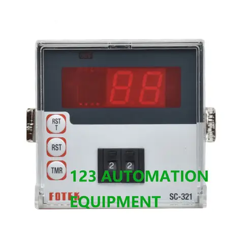 Authentic New FOTEK SC-321 341 361 3616 342 362 3526 Counting Relay 220VAC Electronic Counter