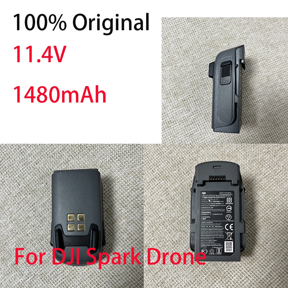 

100% New Original Rechargeable Li-ion Battery for DJI Spark Drone 11.4V 1480mAh.