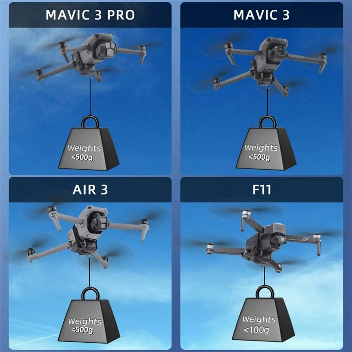 ad11-avata-2-mini-4-pro-air-3-mini-3-pro-3-pro-pro-ドローン用エアドロップシステム-投下装置-救命ギフト送付