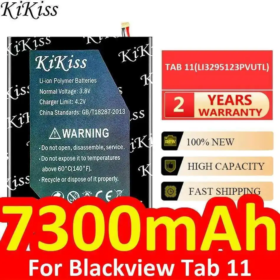 

Аккумулятор для планшета 7300 мАч с быстрой зарядкой для Blackview Tab 11 LI3295123PVUTL
