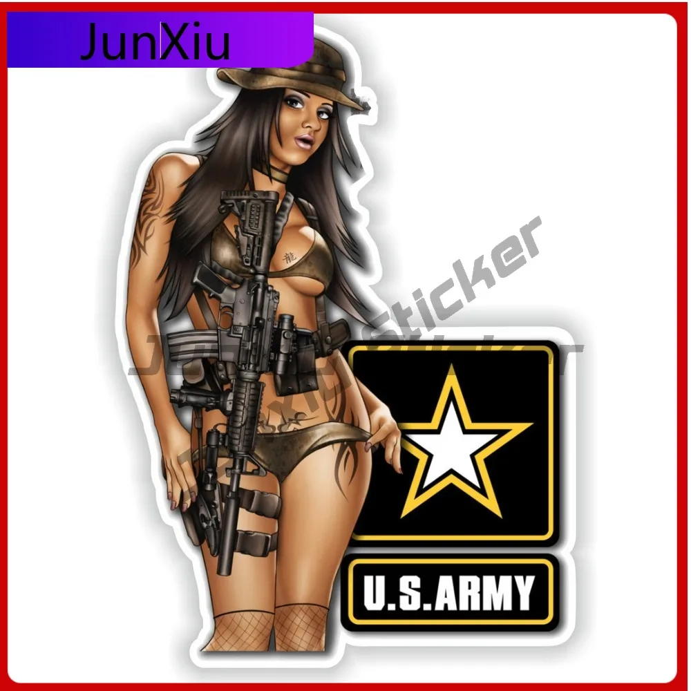

Pin Up Girl Sticker Vintage Sexy Sticker Anti Scratch Decals Decorative Motorcycle Suv Window Custom Pictures Waterproof Decals